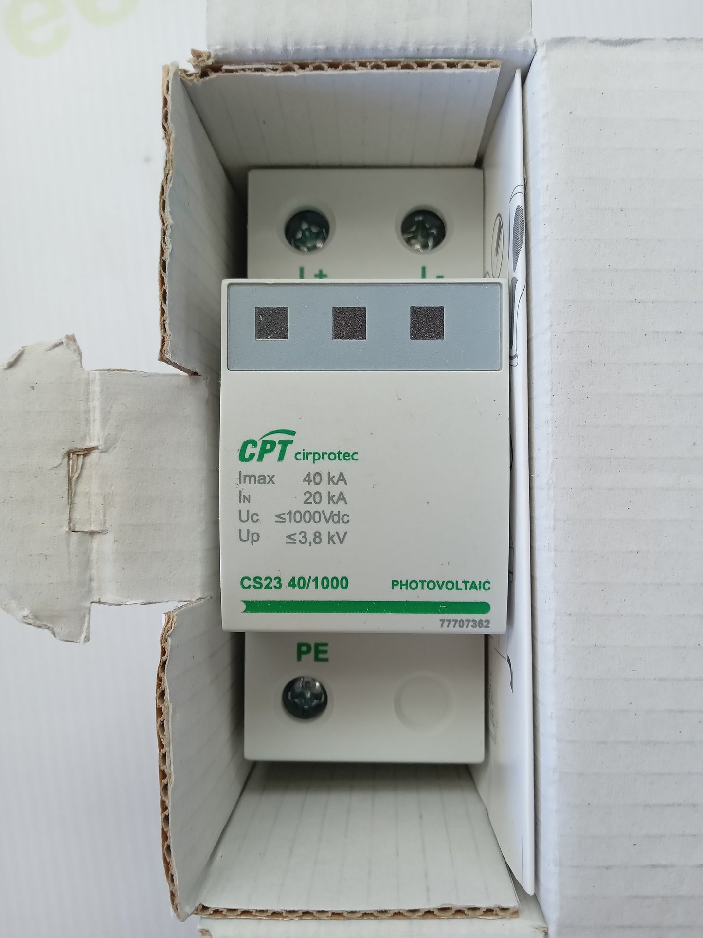 CPT Cirprotec CS23-40/1000 Photovoltaic Surge Protection Device