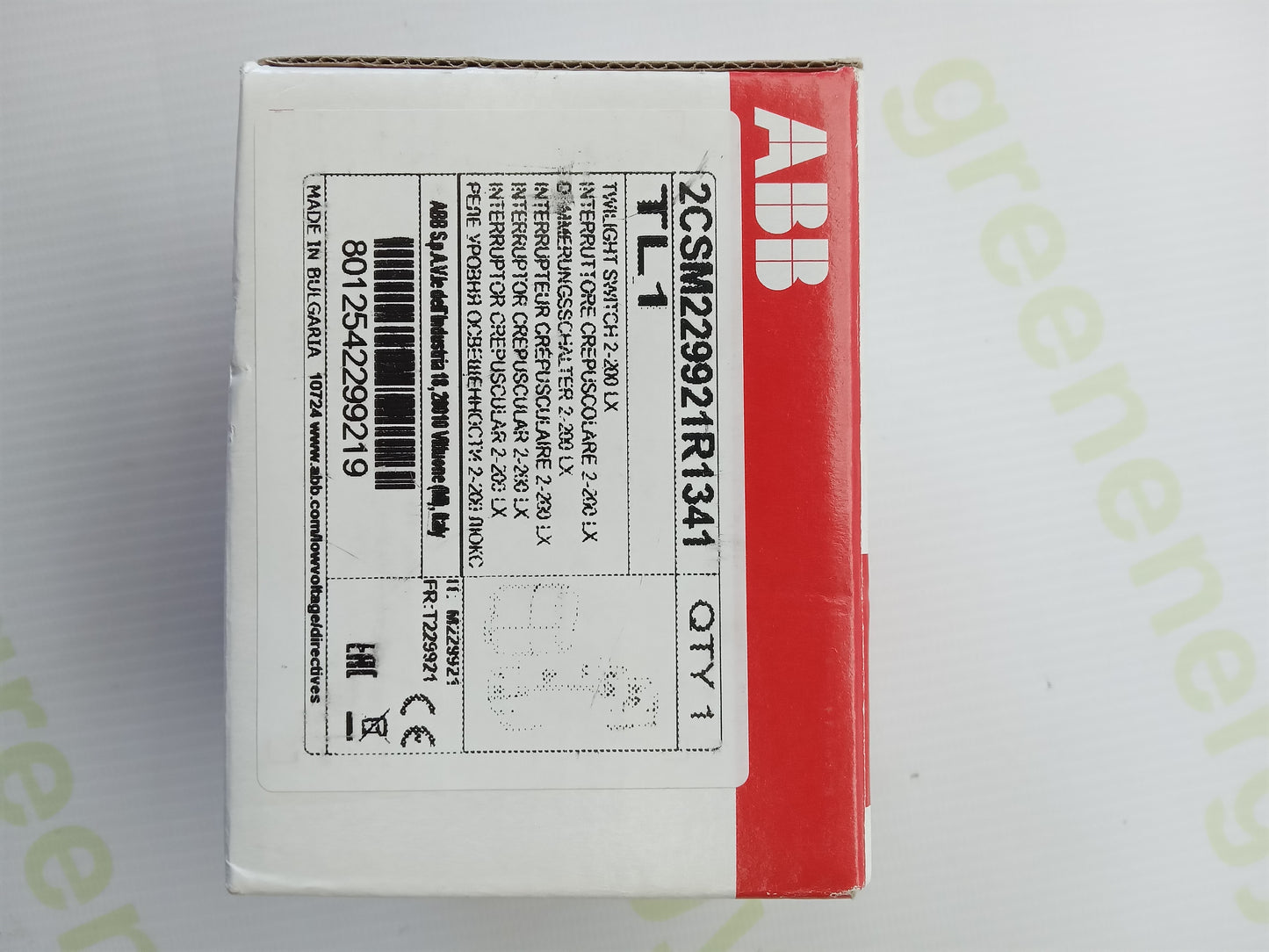 ABB TL1 2CSM229921R1341 — Twilight Switch 2–200 lx