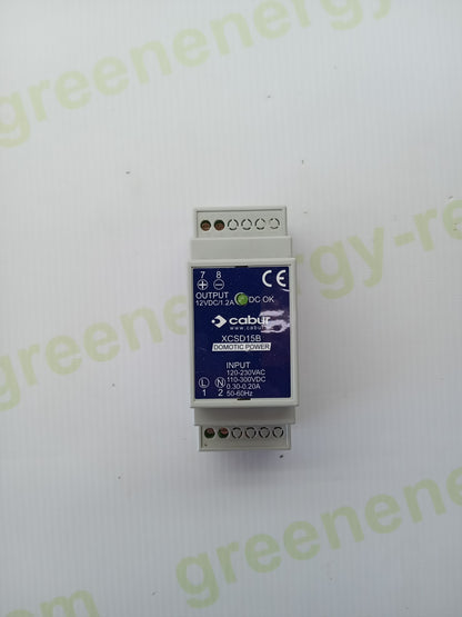 Cabur XCSD15B Single-Phase Switching Power Supply 12VDC 1.2A