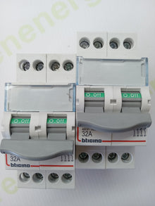 BTicino F74N32 4P Isolating Switch 32A 400V