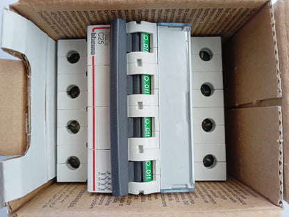 BTicino FN84C25 BTDIN 4P C25 Miniature Circuit Breaker