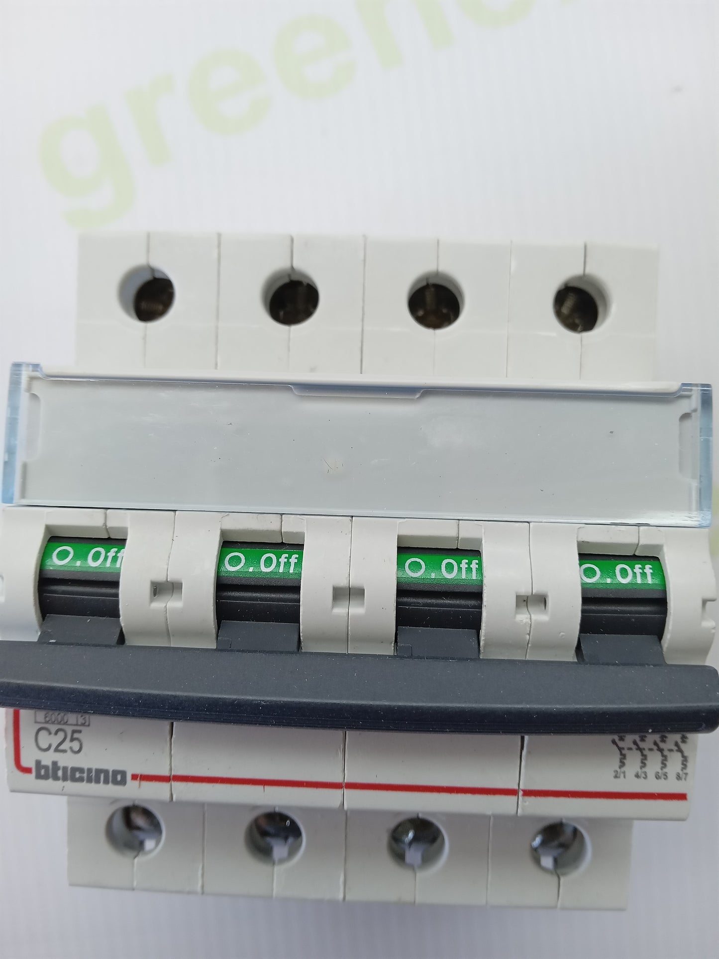 BTicino FN84C25 BTDIN 4P C25 Miniature Circuit Breaker
