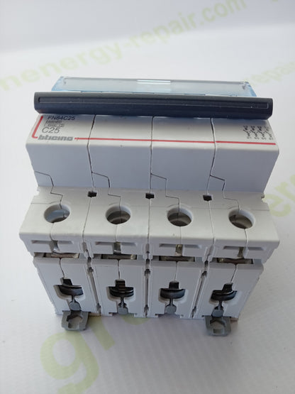 BTicino FN84C25 BTDIN 4P C25 Miniature Circuit Breaker