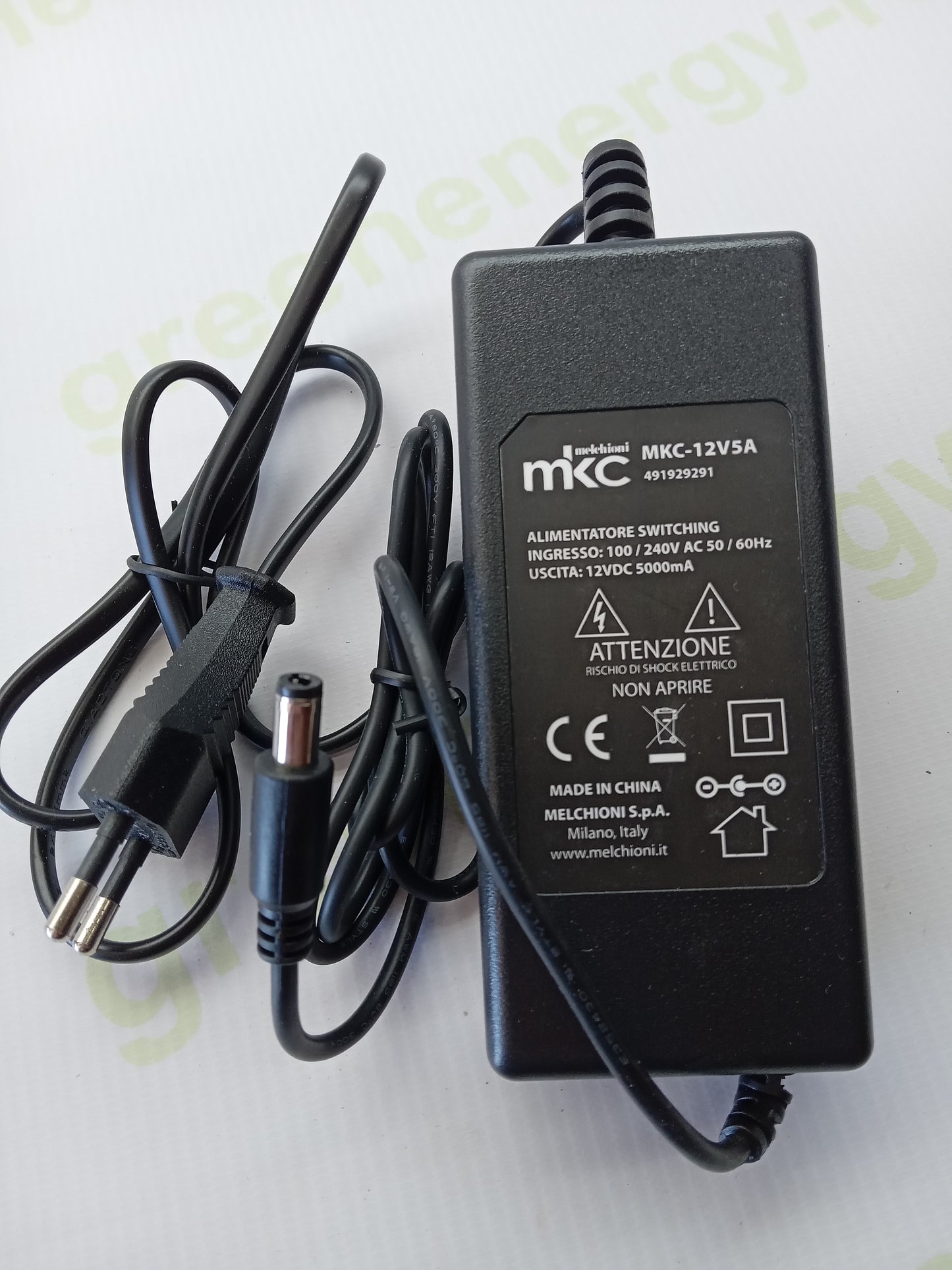 Melchioni MKC-12V5A Switching Power Supply 12V 5A