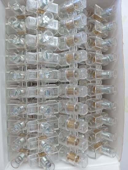 ELEMATIC EBS 25 — 10-Pole Terminal Block 2.5 mm² (25 pcs)
