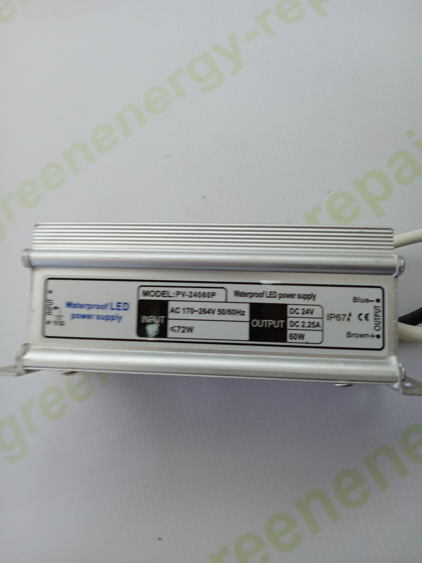 PV-24050P Waterproof LED Power Supply — 24V 60W IP67