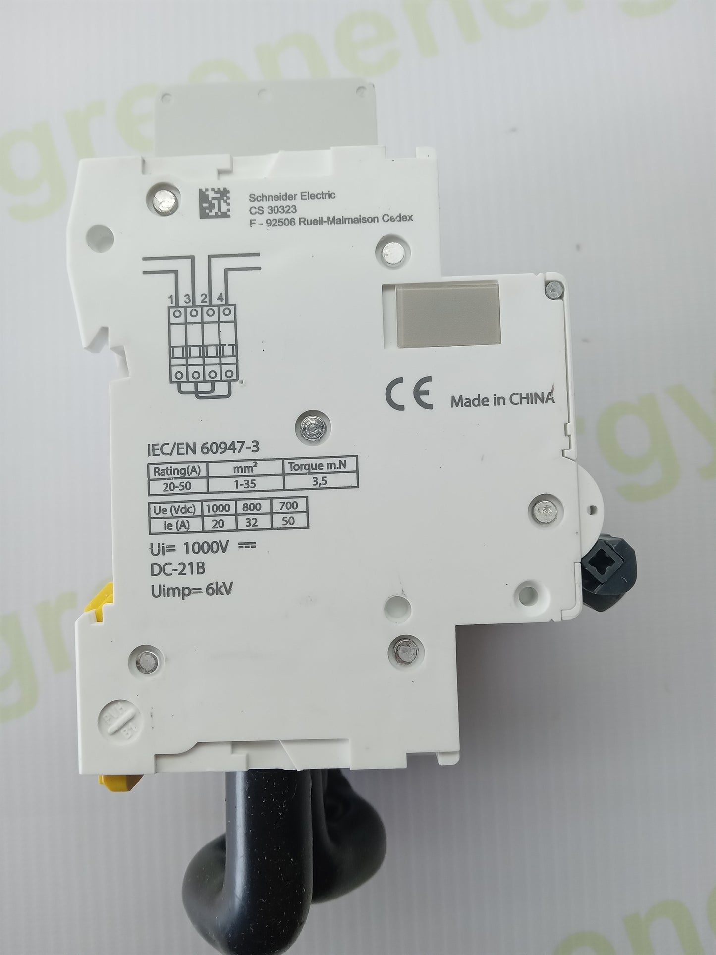 Schneider Electric Acti9 C60NA-DC A9N61690 DC Switch-Disconnector