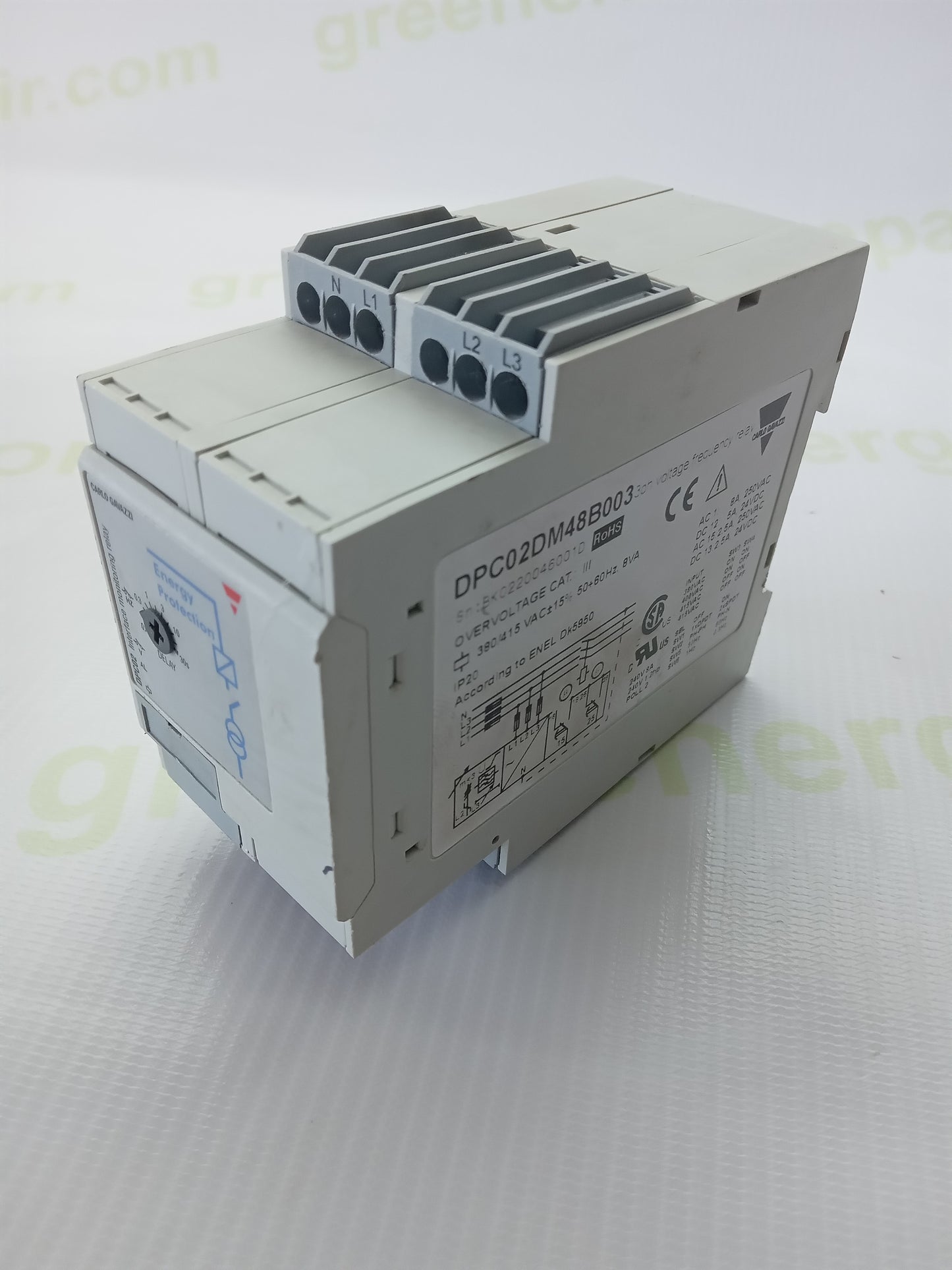 Carlo Gavazzi DPC02DM48B003 3-Phase Voltage & Frequency Relay