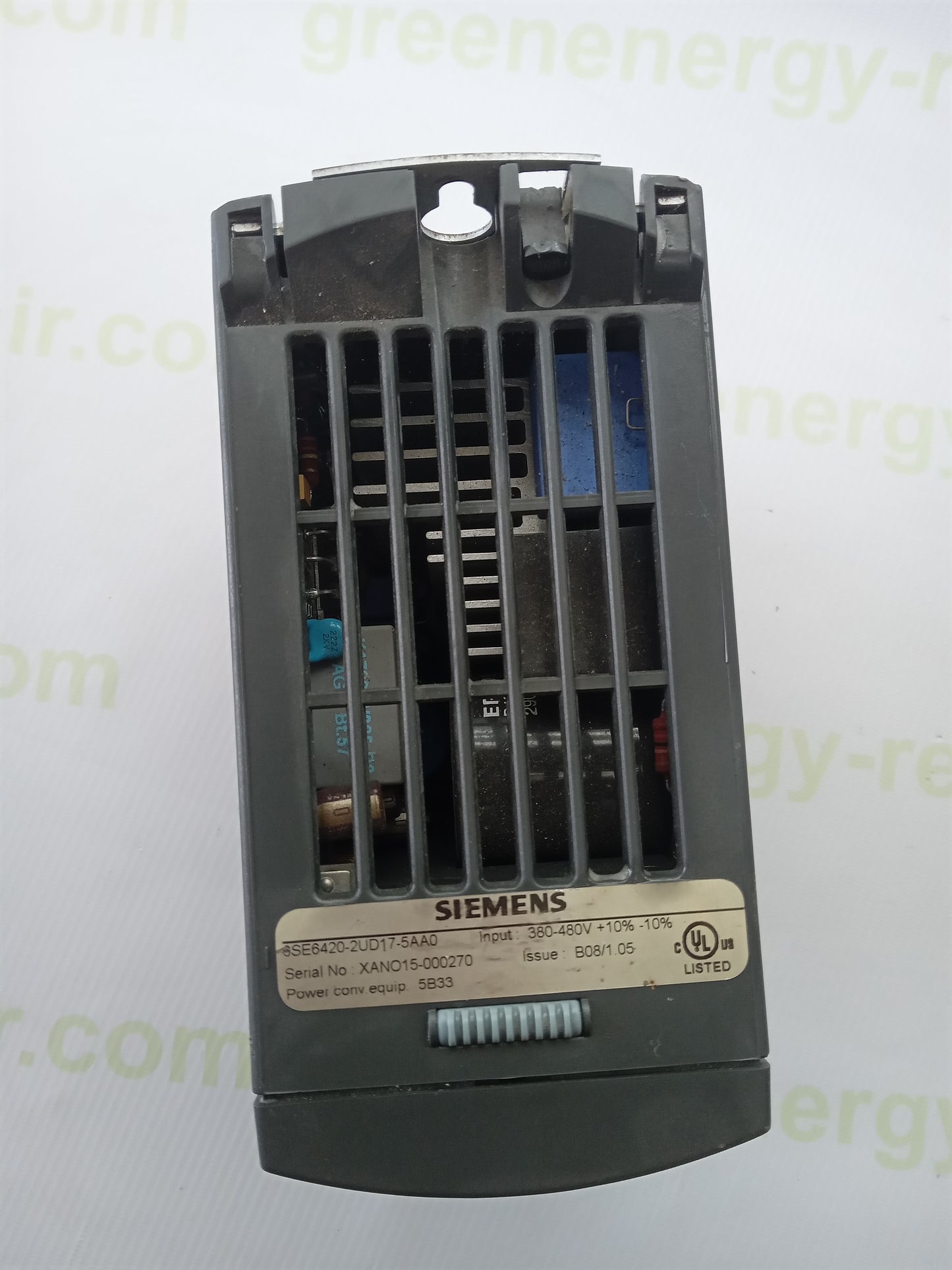 Siemens MICROMASTER 420 6SE6420-2UD17-5AA0 Frequency Inverter (VFD) – Used