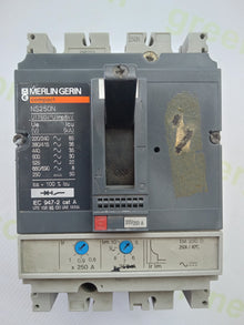 Merlin Gerin Compact NS250N TM250D Molded Case Circuit Breaker (MCCB) – Used