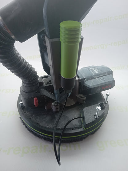 Universal 360° LED Ring Light Attachment for Drywall Sander with Rechargeable Battery – Cordless Work Light