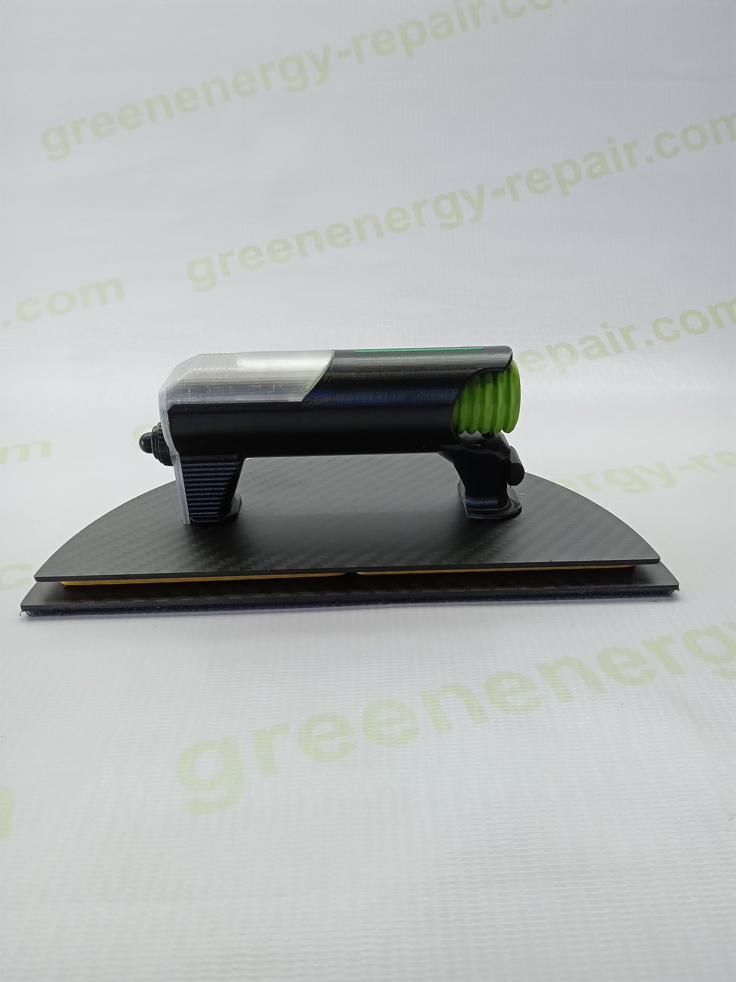 Grattatore in carbonio con alimentazione tramite Power Bank — strumento professionale per un lavoro preciso