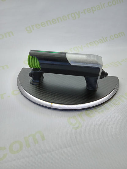 Grattatore in carbonio con alimentazione tramite Power Bank — strumento professionale per un lavoro preciso