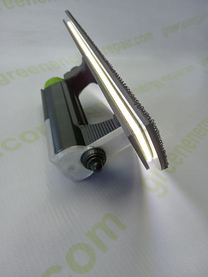 Grattatore in carbonio con alimentazione tramite Power Bank — strumento professionale per un lavoro preciso