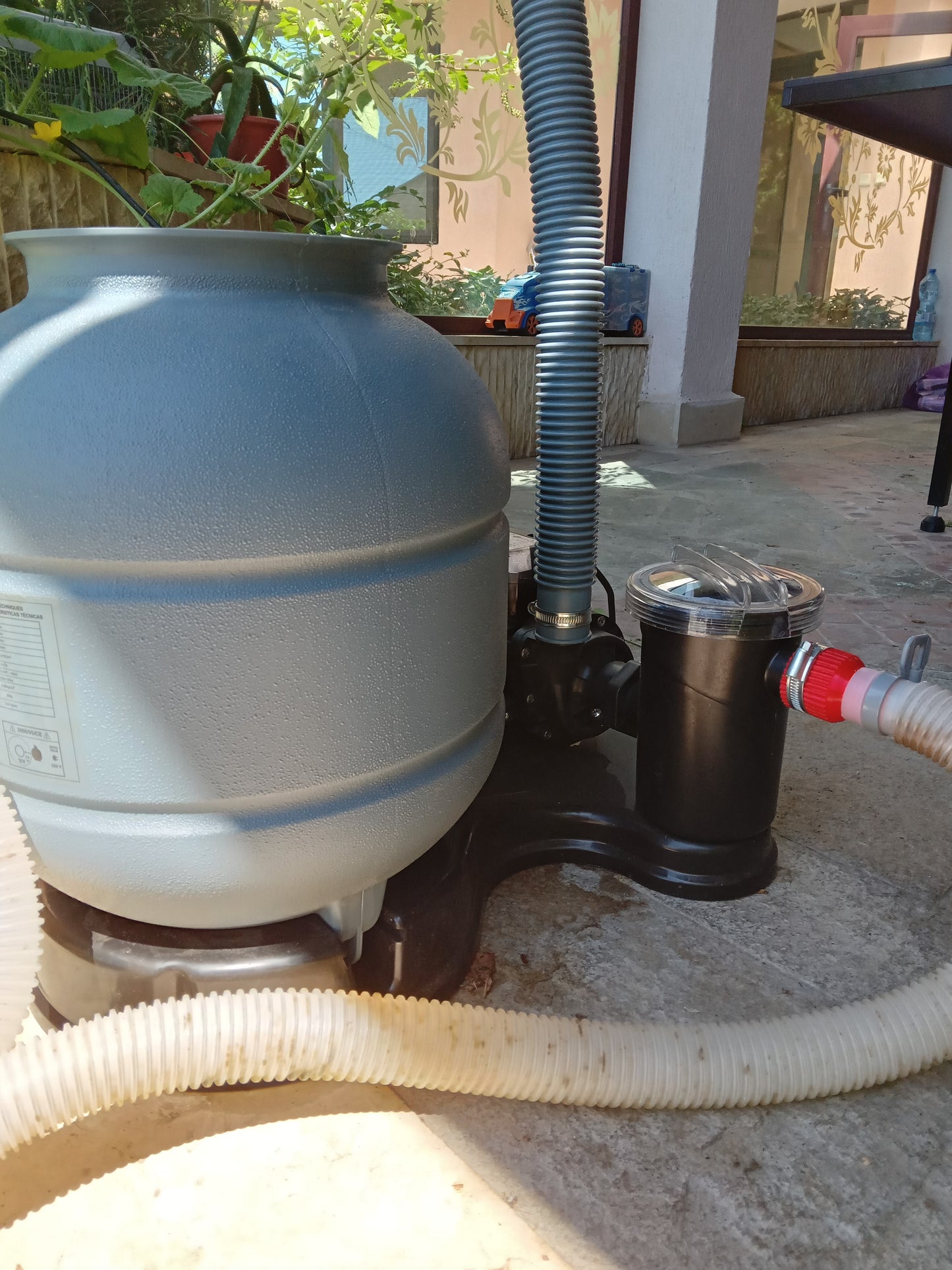 Adapter for Connecting Pool Pipes to the Sand Filter Pump