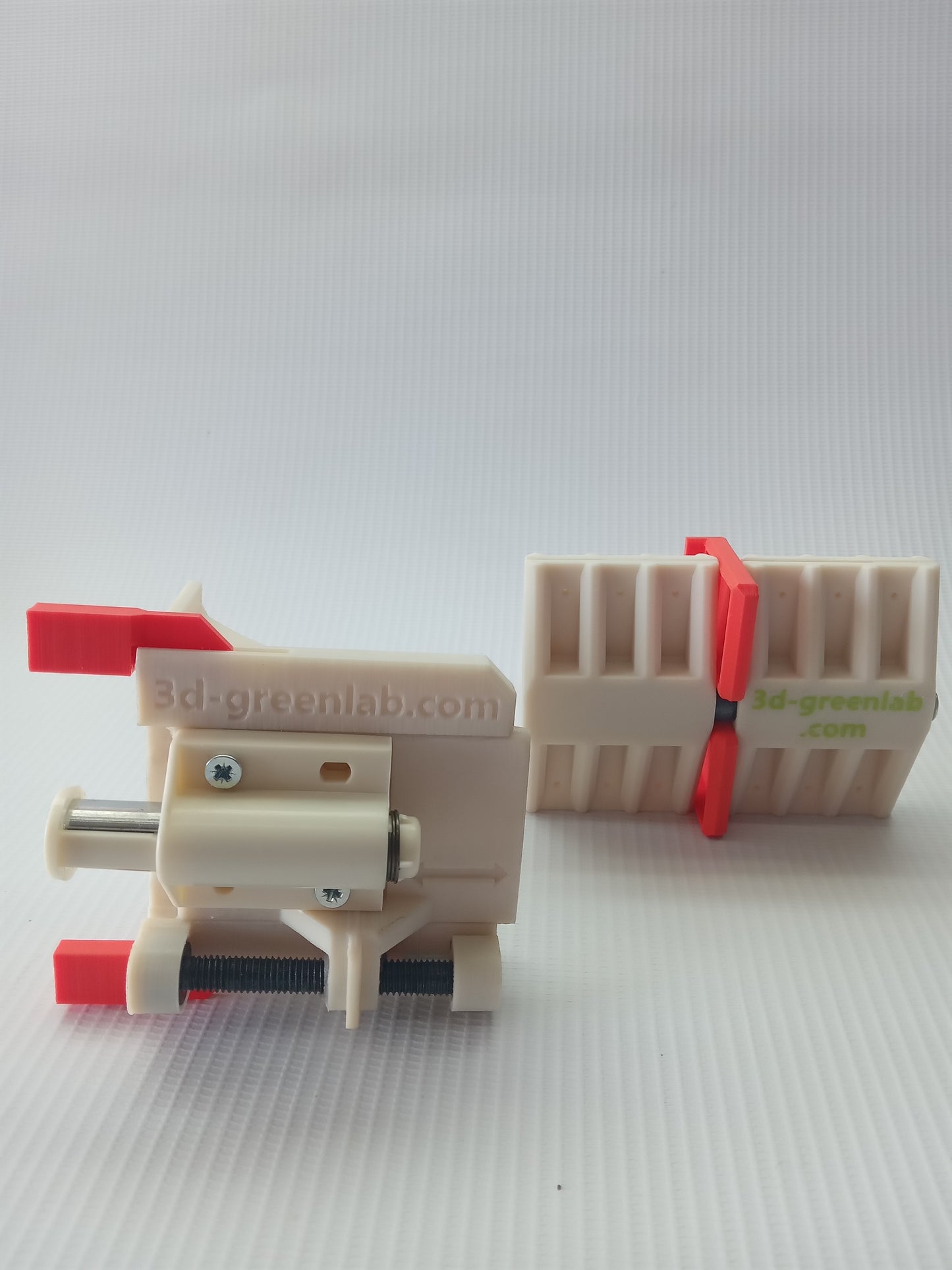 Access Hatch Button & 2 Bearing Hinges Set