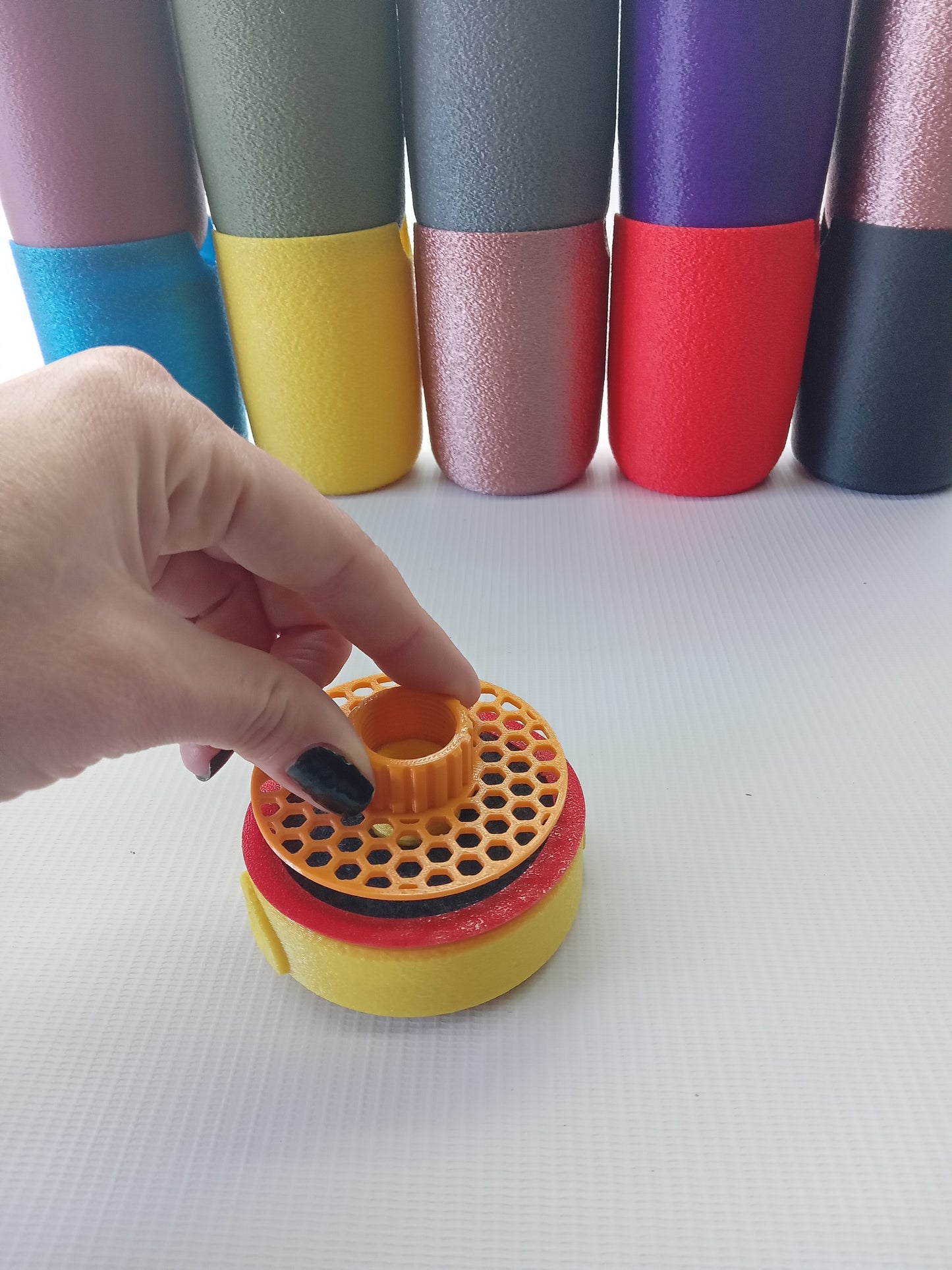 Ashtrays for IQOS / HEETS made of 3D-printed plastic