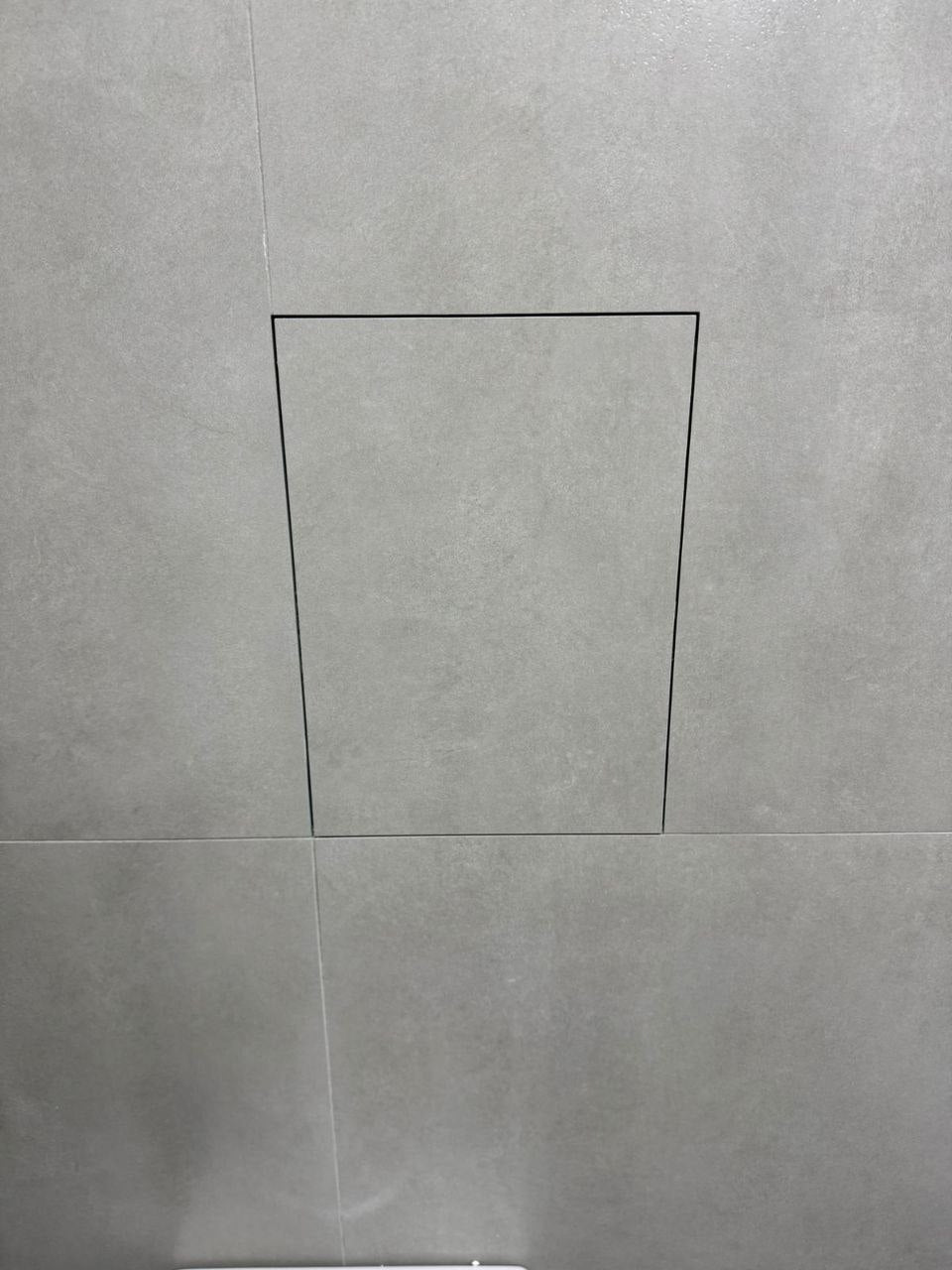 Concealed cistern flush button