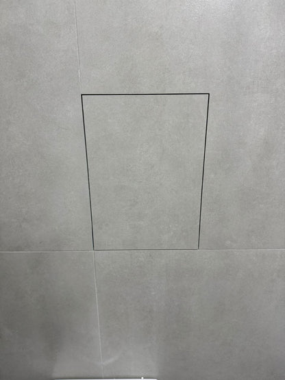 Concealed cistern flush button