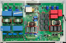 Ремонтен комплект за Aurora ABB 10kW 12.5kW Инвертор Грешки E030-E032, E020-E023 | AZ2150W-1AE-12DEFT Ремонтен комплект с 6 релета, кондензатори и 2 MOSFET