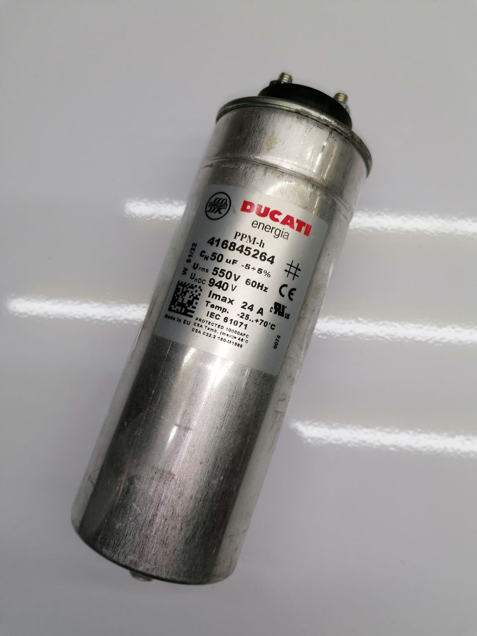 Ducati 416845264 Power Capacitor – High-Performance Energy Storage Solution