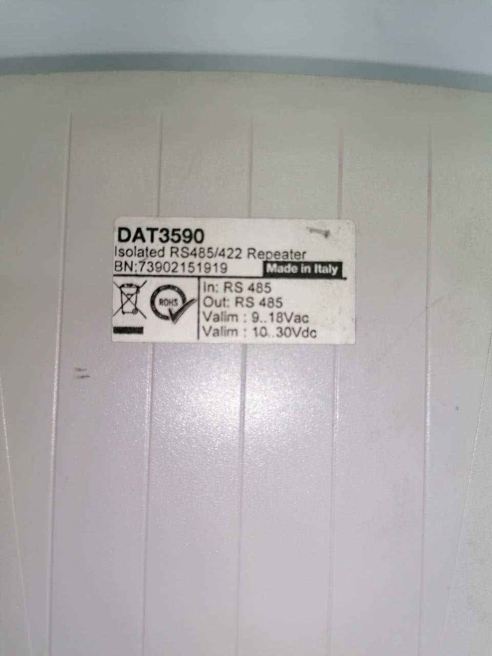 DAT3590 Isolated RS485/RS422 Repeater – Reliable Signal Amplification and Isolation