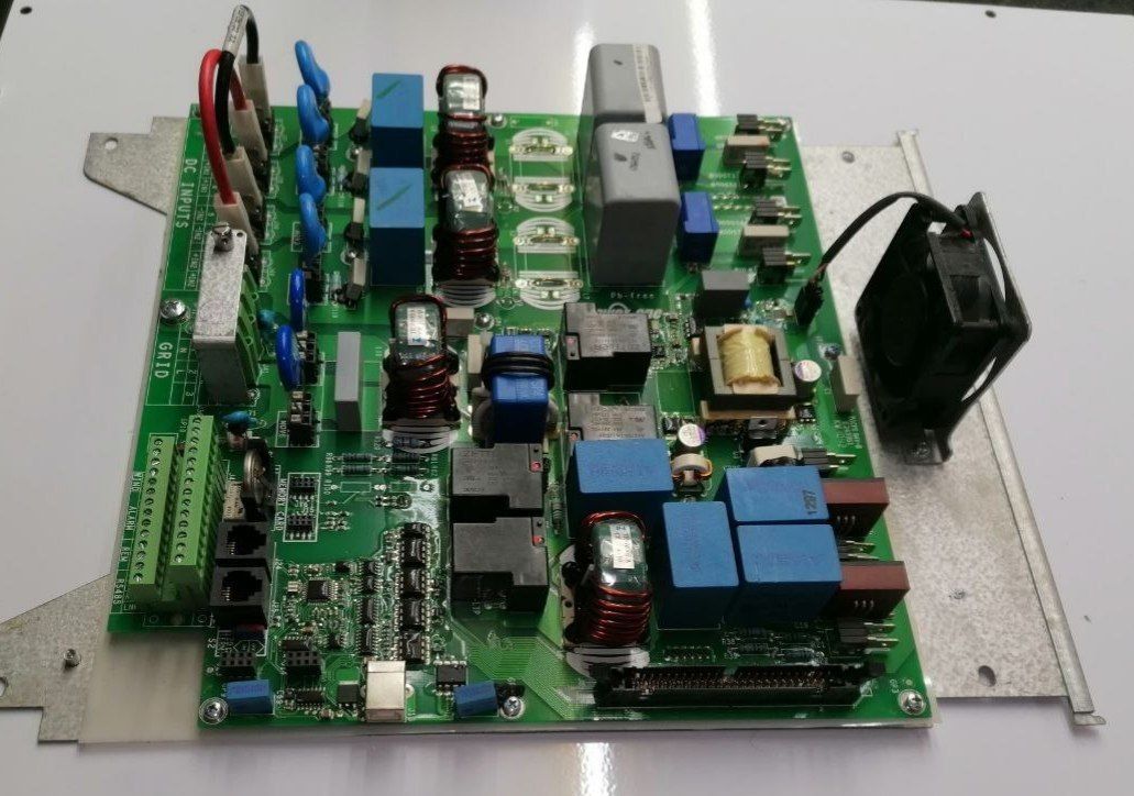 Aurora ABB PVI one outd Power One 3kw 3000w filter relay board solves error e031, e019, e020, e033, e013, e021, e030, does not turn on, fan failure, Riso Low