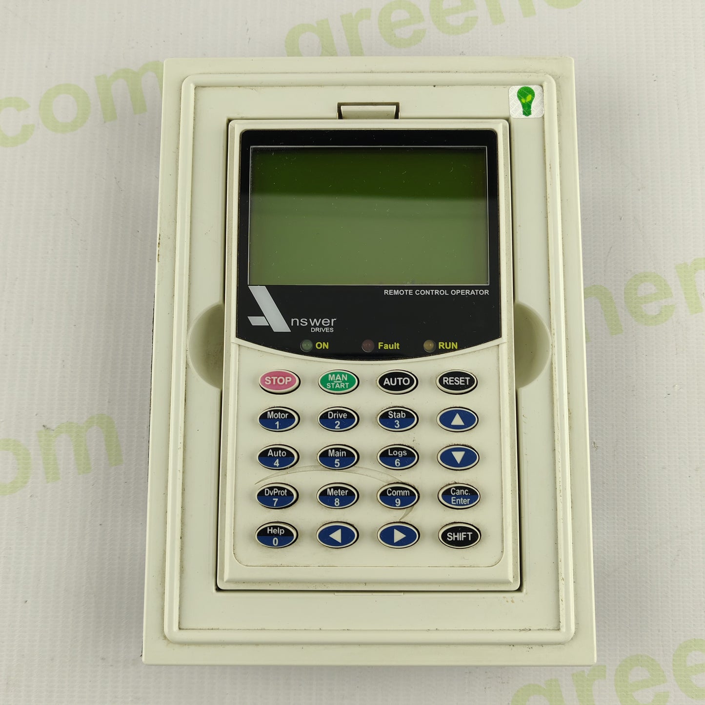 Answer Drives Remote Control Operator | ELC481318 | Industrial VFD Control Panel | LCD Display
