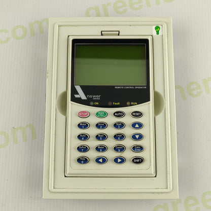 Answer Drives Remote Control Operator | ELC481318 | Industrial VFD Control Panel | LCD Display