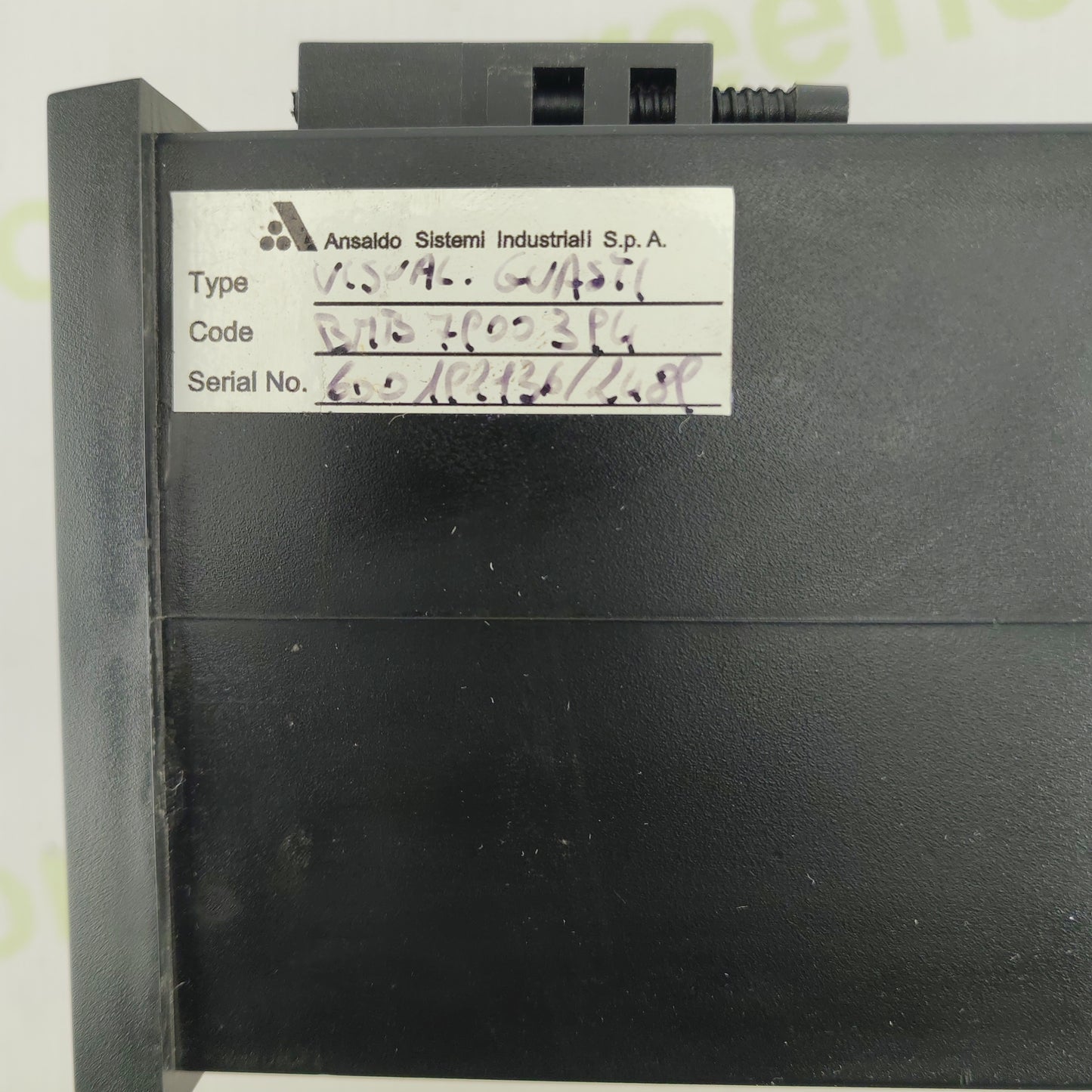 Ansaldo Sistemi BMB 7900394 Alarms Panel | Industrial Fault & Alarm Monitoring