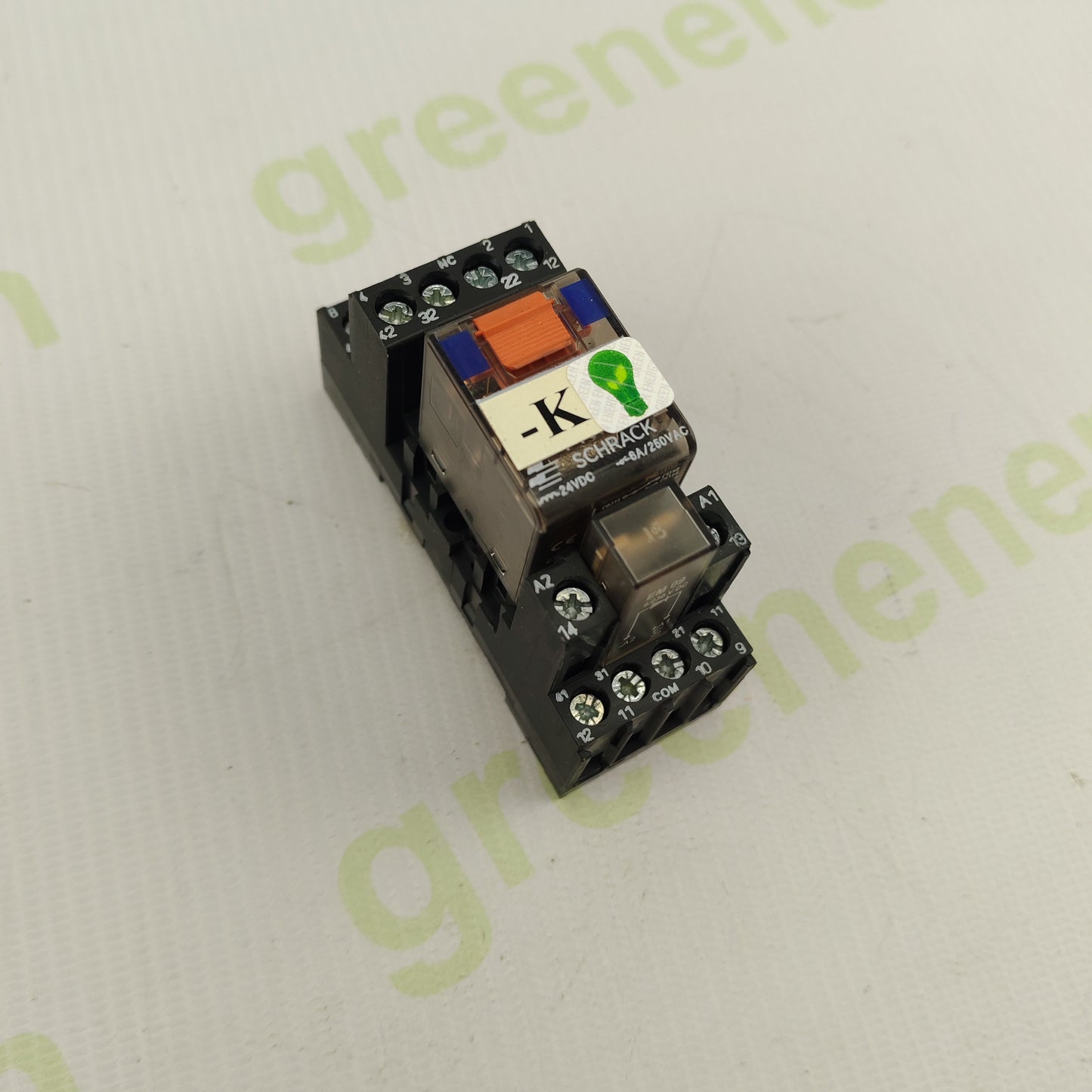 Schrack PT78740 Relay | JM 24 VDC Coil | 6A / 250 VAC | CE Certified | Made in Romania