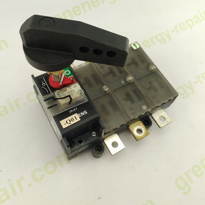 Siemens 3KA7123-3AA00 Load Break Switch | 250A 400V AC-23A | 250A 690V AC-22A | Industrial IEC/EN 60947-3