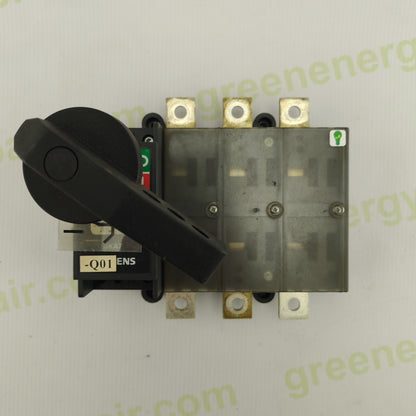 Siemens 3KA7123-3AA00 Load Break Switch | 250A 400V AC-23A | 250A 690V AC-22A | Industrial IEC/EN 60947-3