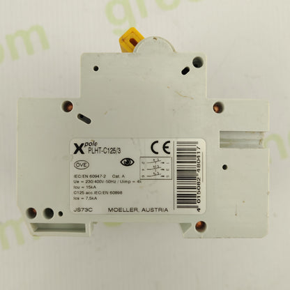 Moeller PLHT-C125/3 | 3-Pole Circuit Breaker | 125 A | Industrial Protection Module