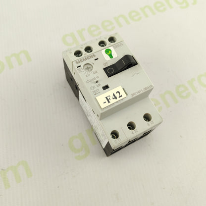 Siemens SIRIUS 3RV1011-0BA10 Motor Protection Circuit Breaker | 0.63–1 A | Class 10 | 3-Phase | Original Siemens