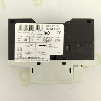 Siemens SIRIUS 3RV1011-0BA10 Motor Protection Circuit Breaker | 0.63–1 A | Class 10 | 3-Phase | Original Siemens