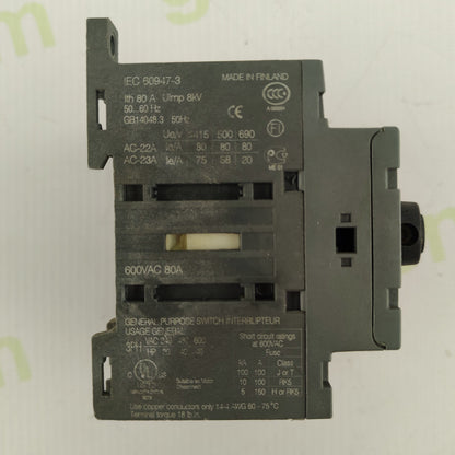 ABB OT80F4N2 | 4-Pole Load Break Switch | 80 A | 690 V AC | Original ABB Disconnecting Uni