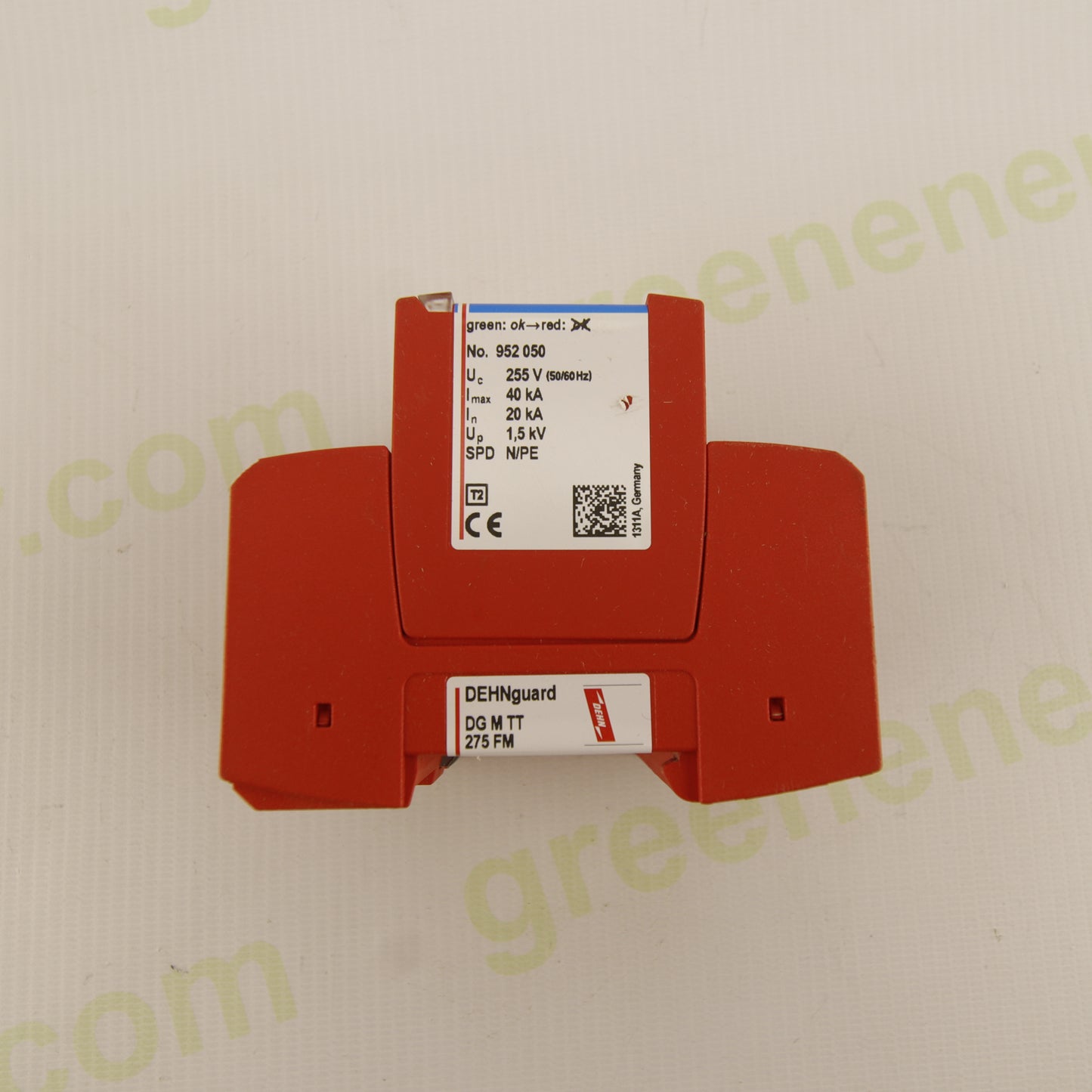 DEHNguard DG M TT 275 FM | Type 2 SPD | 40 kA | TT System | Remote Signaling | DIN Rail |