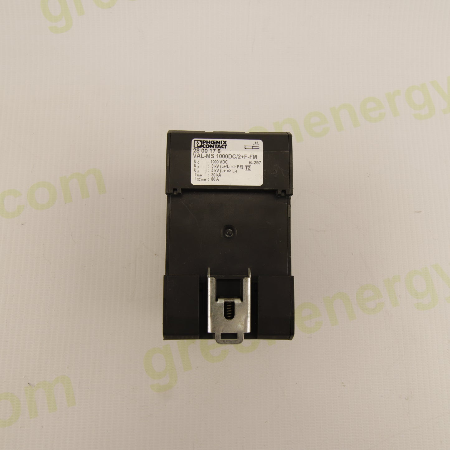 Phoenix Contact VAL-MS 1000DC | Type 2 DC SPD | 1000 V DC | 30 kA | VALVETRAB Series | DIN Rail Surge Protection