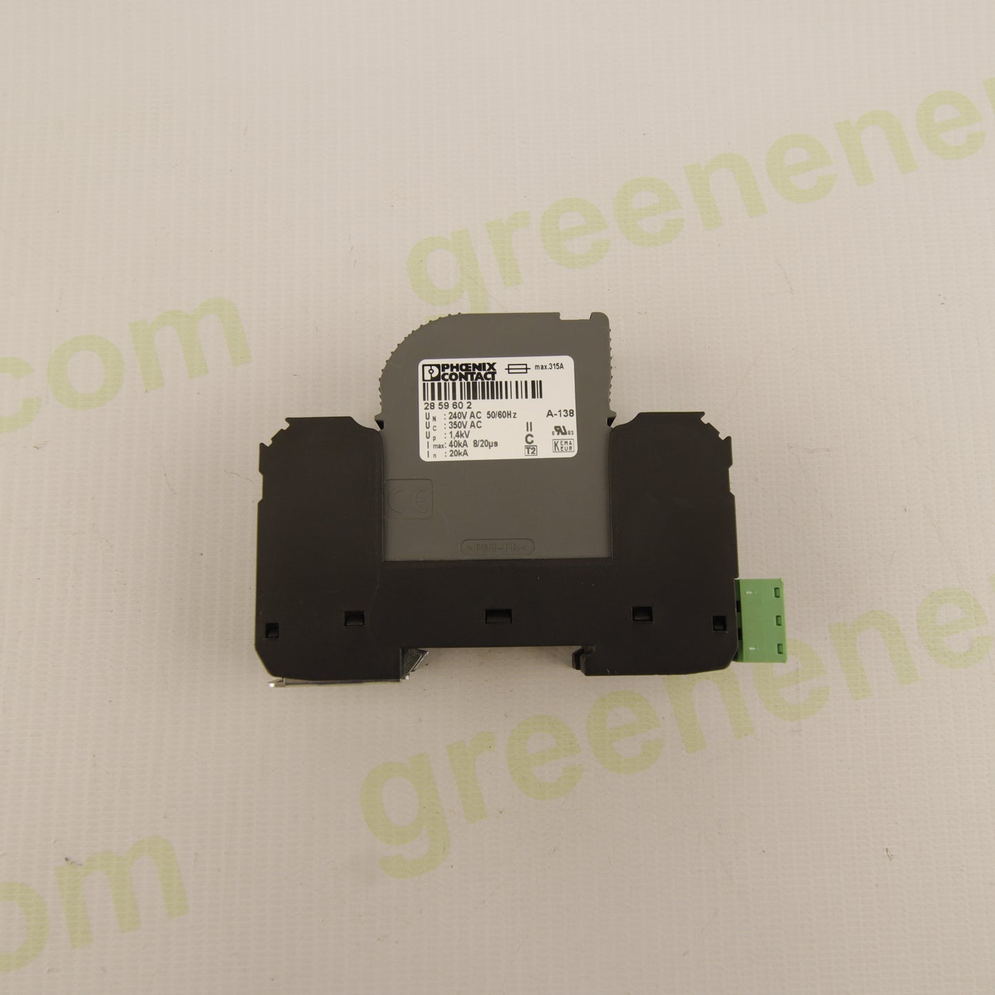 Phoenix Contact VAL-CP-S-350 + VALVETRAB VAL-CP 350-ST | Type 2 SPD | 240/415 V AC | 40 kA |