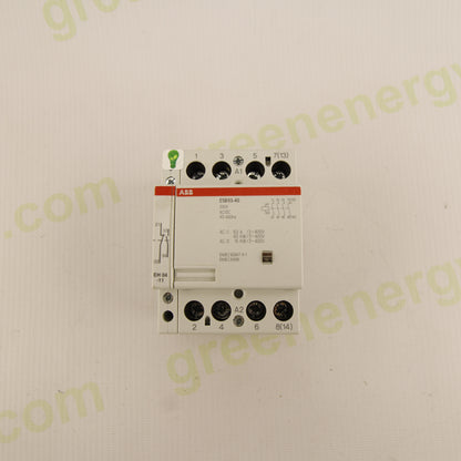 ABB ESB63-40 – 4-Pole Modular Contactor 63A AC-1 | 230V AC/DC Coil (40–450 Hz) | 40 kW @ 400V | 3NO + 1NO |