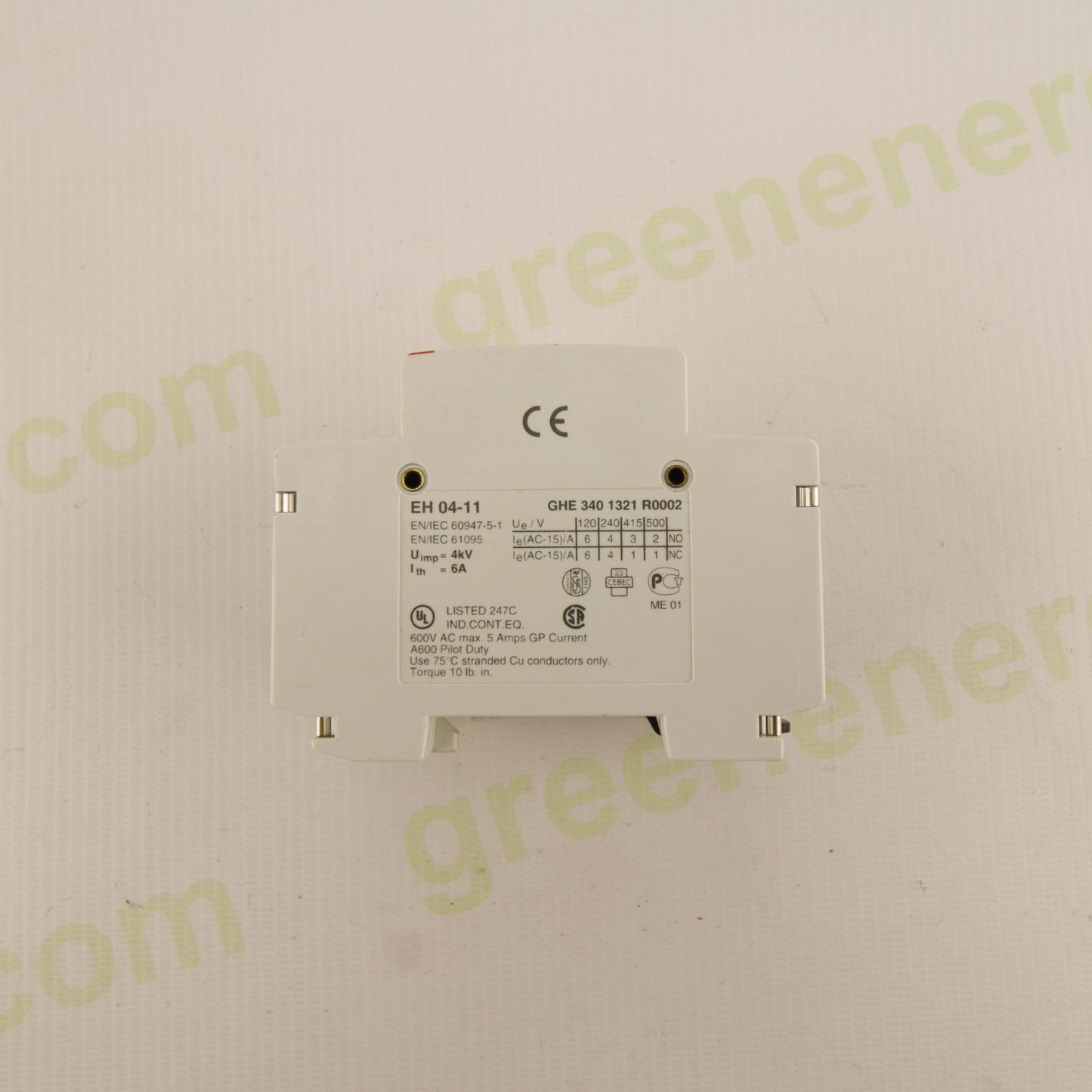 ABB ESB63-40 – 4-Pole Modular Contactor 63A AC-1 | 230V AC/DC Coil (40–450 Hz) | 40 kW @ 400V | 3NO + 1NO |