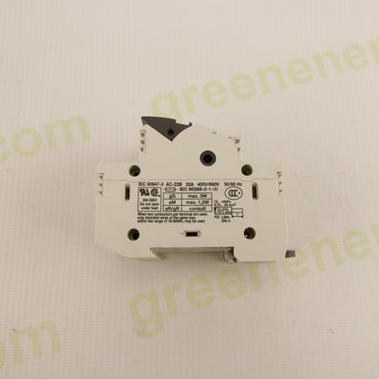 Wöhner AES 3x38 Art. 31113 – 3-Pole Switch-Disconnector Fuse Holder 10x38 mm | 32A | 690V AC | DIN Rail | IEC 60947-3