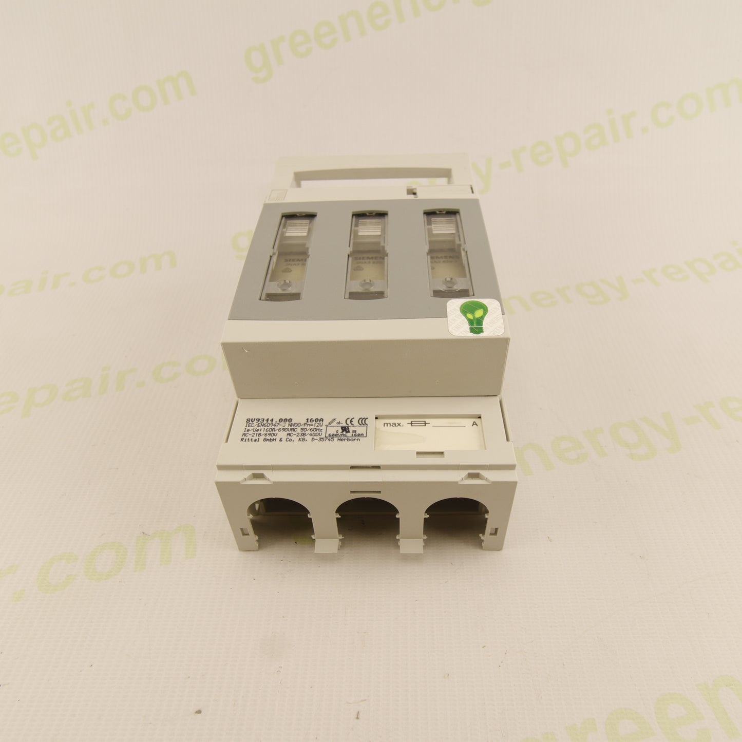 Rittal 3-Pole Fuse Switch Disconnector 160 A | 690 V AC | NH Fuse Holder |