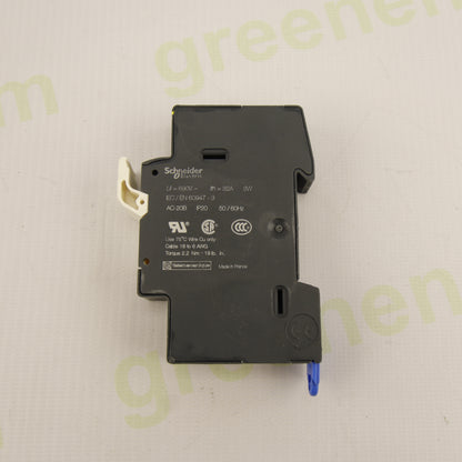Schneider Electric DF101 – 1P Fuse Holder for 10×38 mm Fuses | 32A | 690V AC |