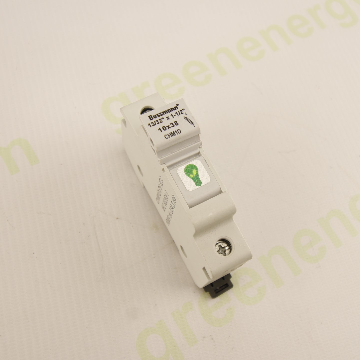 Bussmann CHM1D-PV-IEC Fuse Holder | 1000V DC | 32A | 10x38mm | PV Systems | DIN Rail Mount