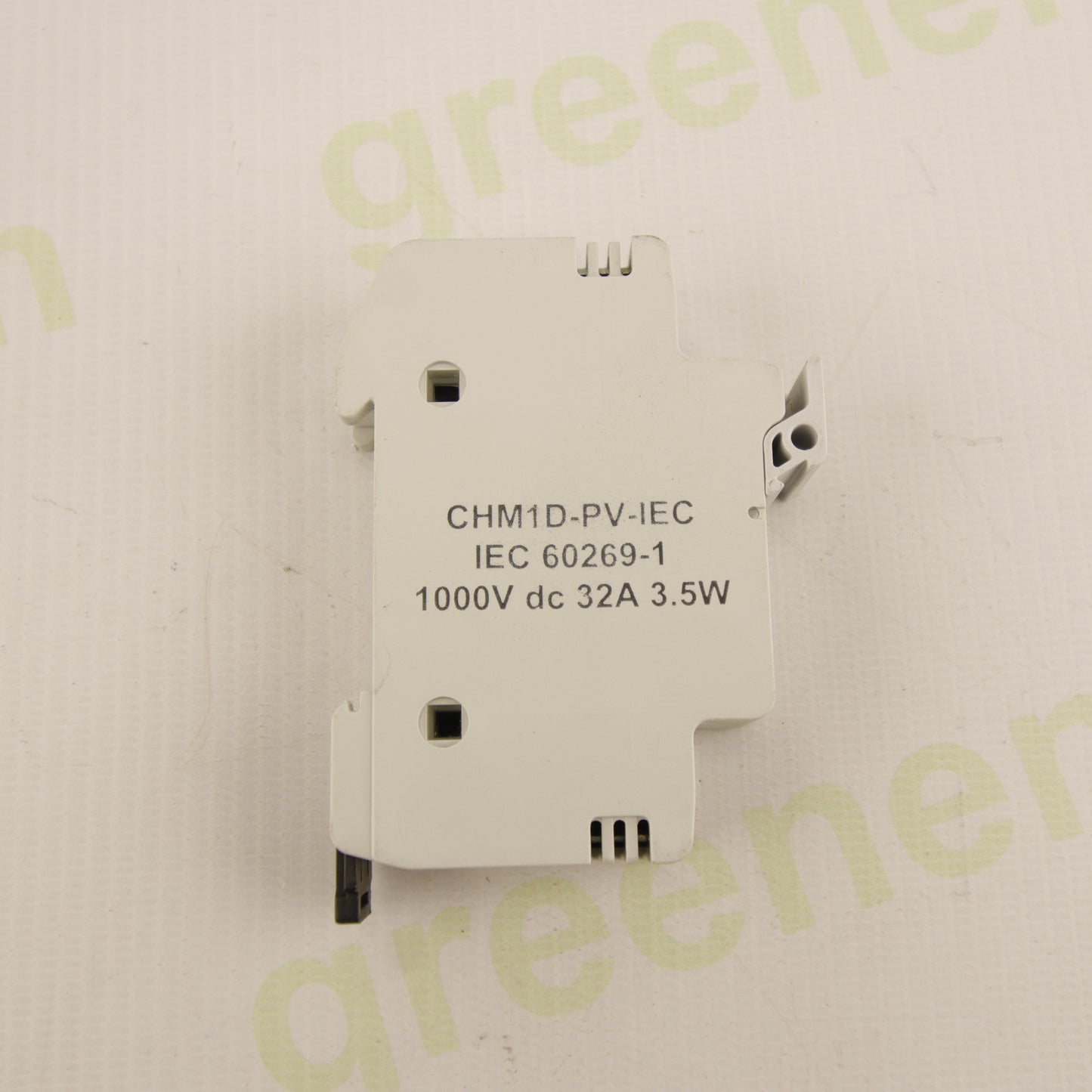 Bussmann CHM1D-PV-IEC Fuse Holder | 1000V DC | 32A | 10x38mm | PV Systems | DIN Rail Mount