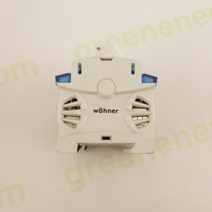 Wöhner NH Fuse Switch Disconnector 16A 400V – NH Fuse Switch Disconnector | 16A | 400V AC | Busbar / Panel Mount | VDE 0636