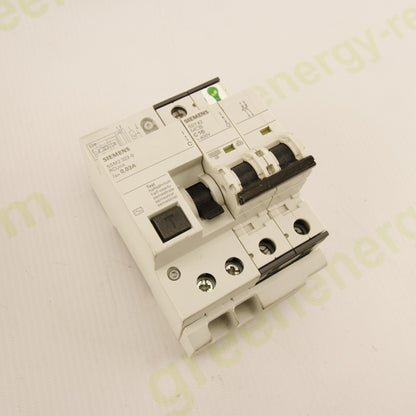 Siemens 5SM2 322-0 + Siemens 5SY42 C16 – 2P RCBO Assembly | 16A Curve C | 30mA | 400V AC | 10kA