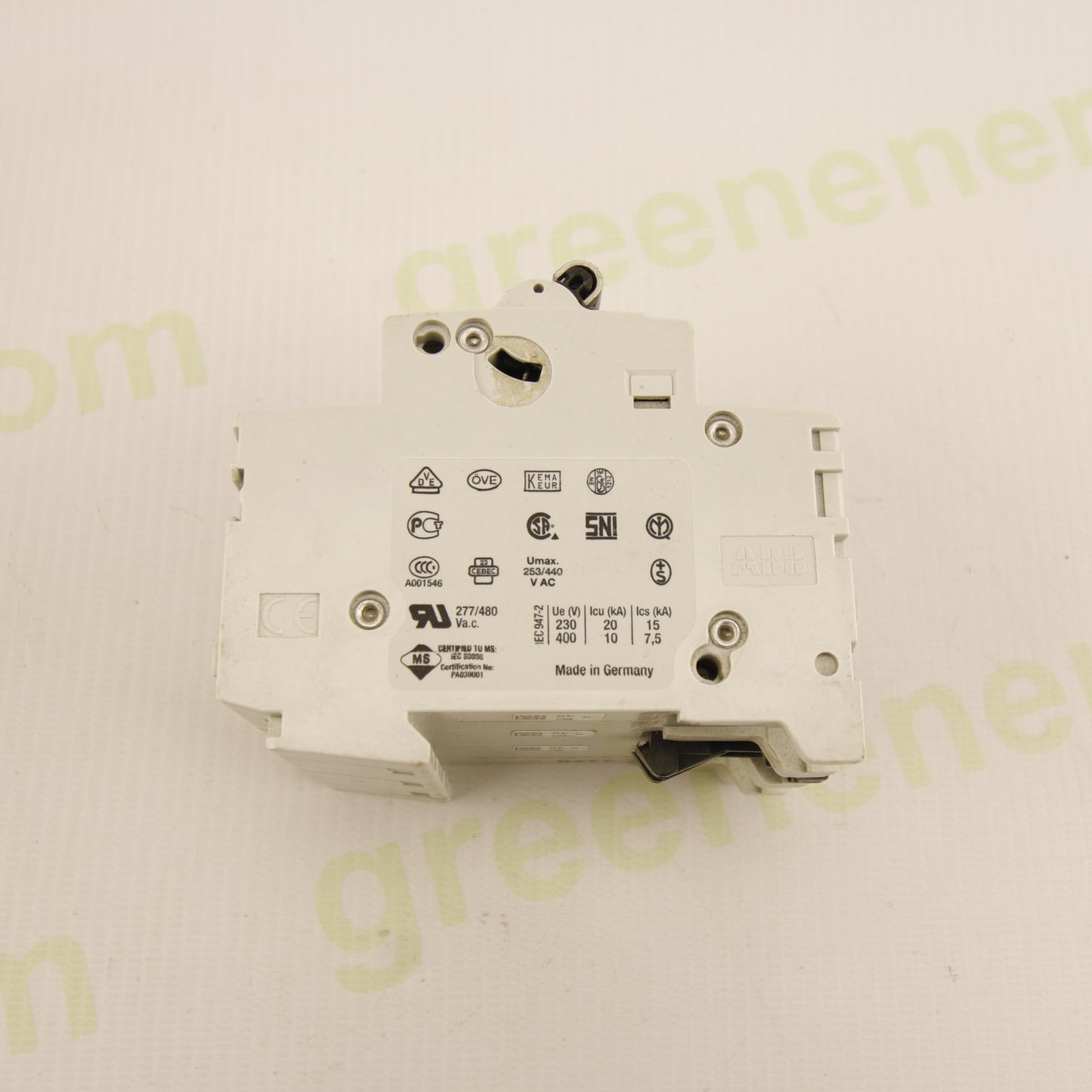 ABB S203 C40 – 3P MCB 40A Curve C | 400V AC | 6kA | S200 Series